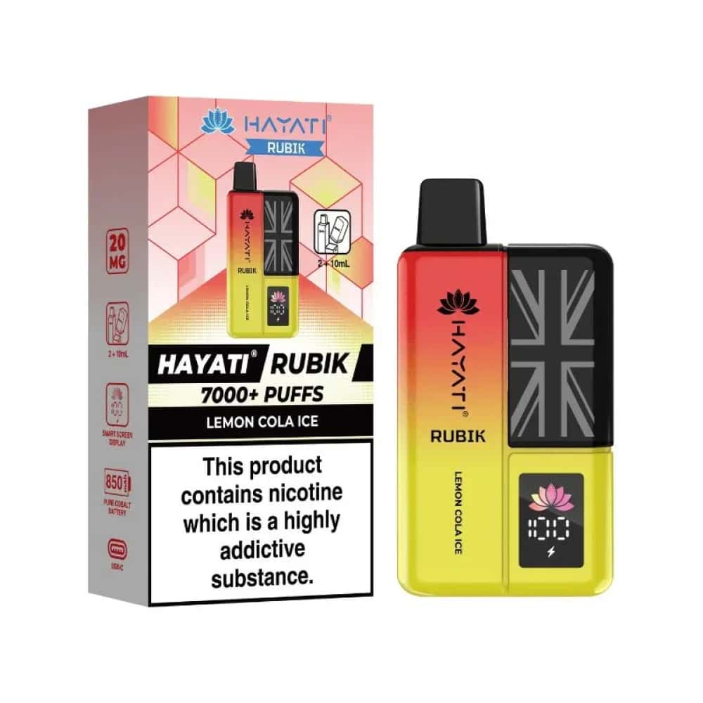 Hayati Rubik 7000 Vape Kit Box of 5