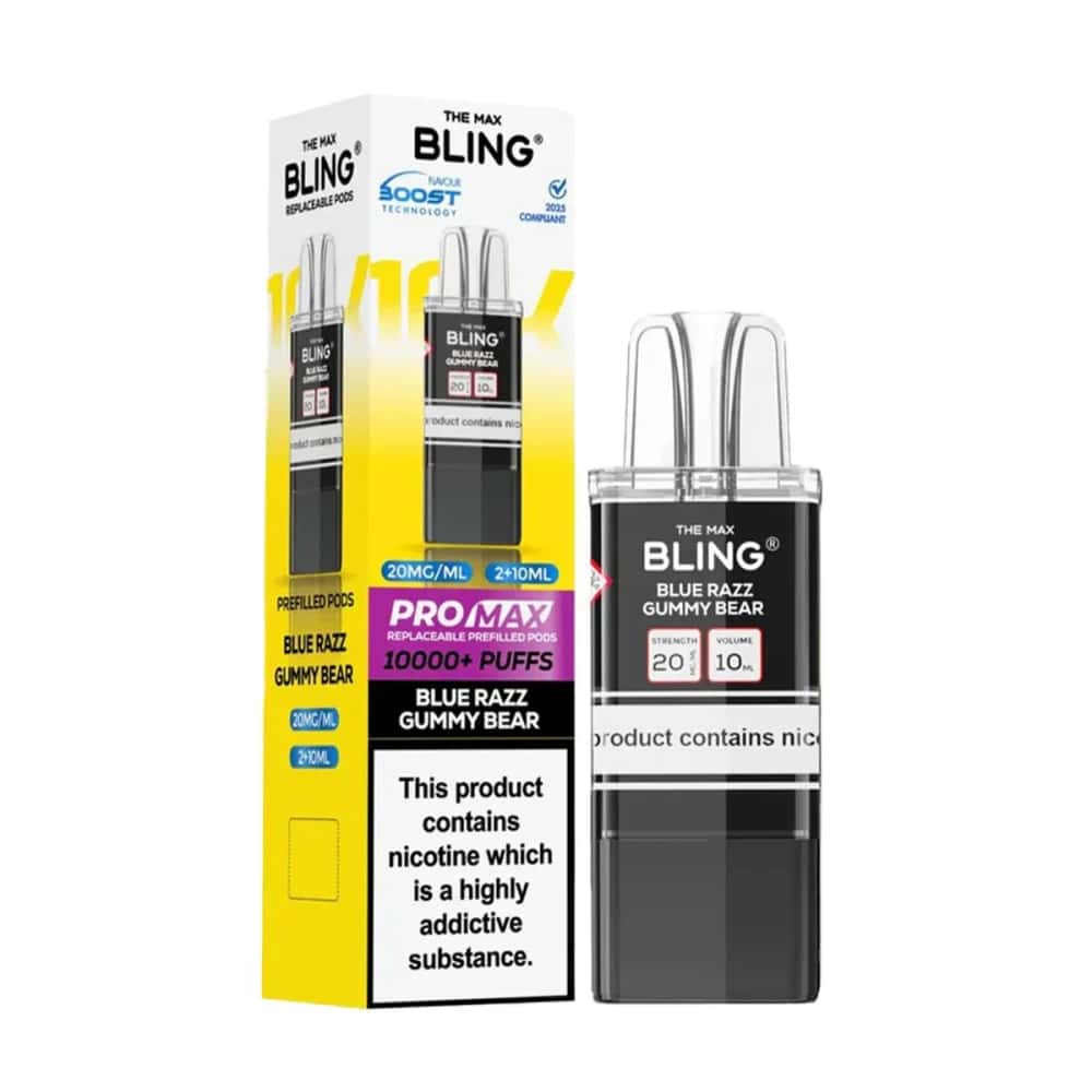 The Crystal Bling Pro Max 10k Pods Pack of 5