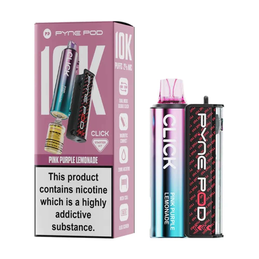Pyne Pod Click 10k Vape Kit Box of 5