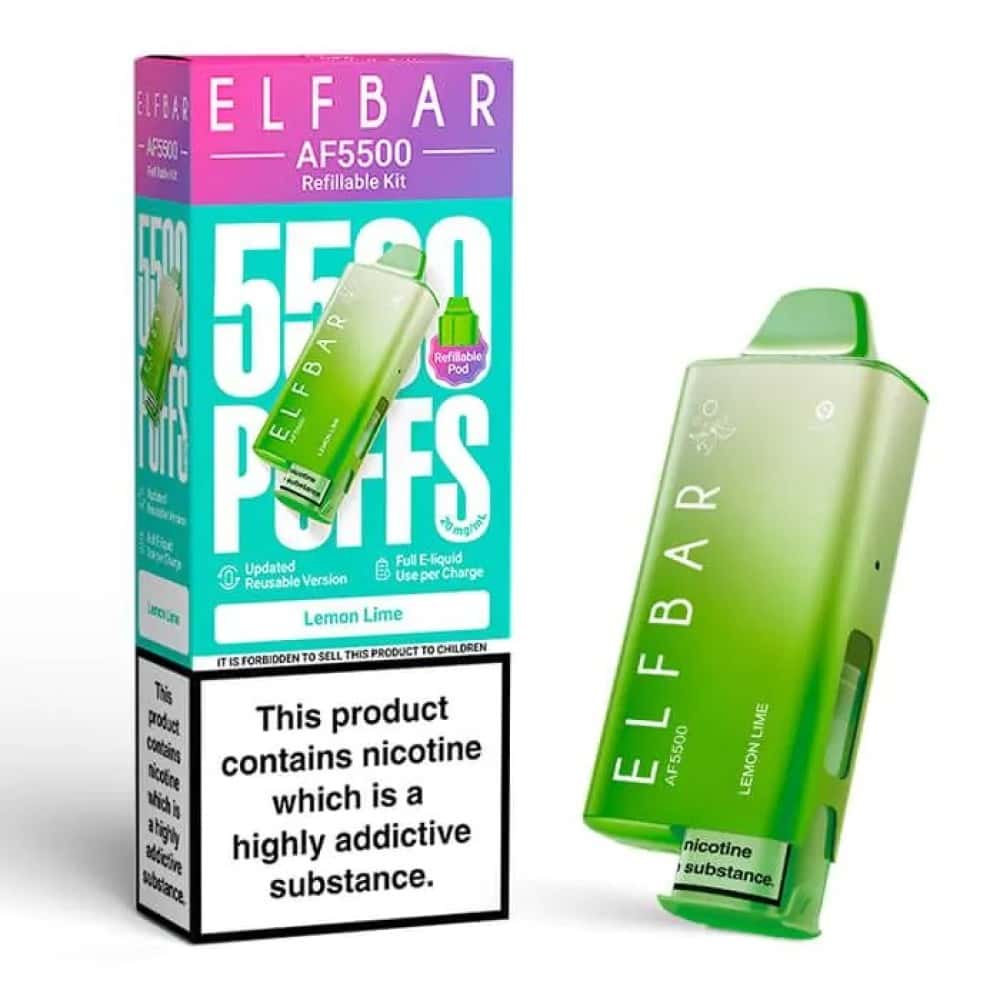 Elf Bar AF5500 Prefilled Pod Kit Box of 5