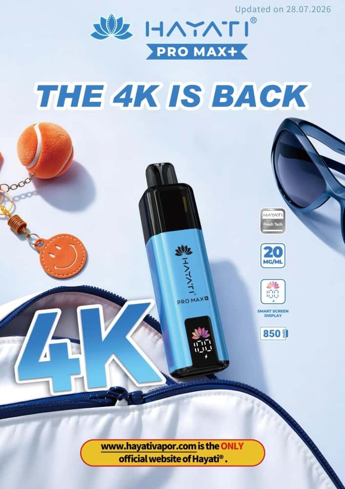 Hayati Pro Max Plus 4K | 4000 Puffs Pod Kit
