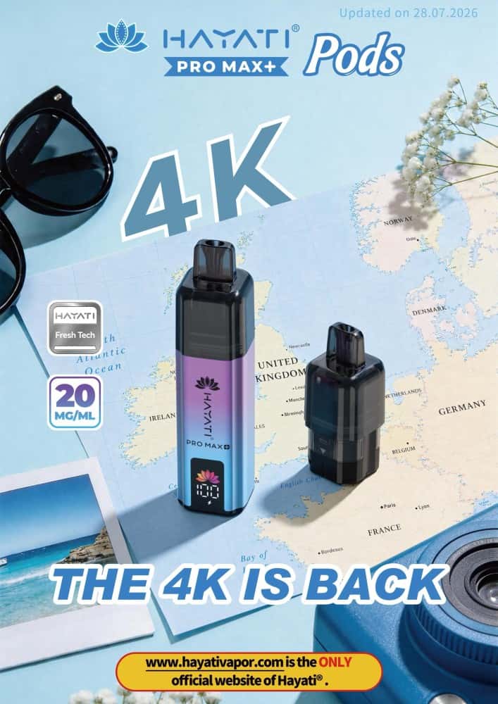 Hayati Pro Max Plus 4K Pods Pack of 5