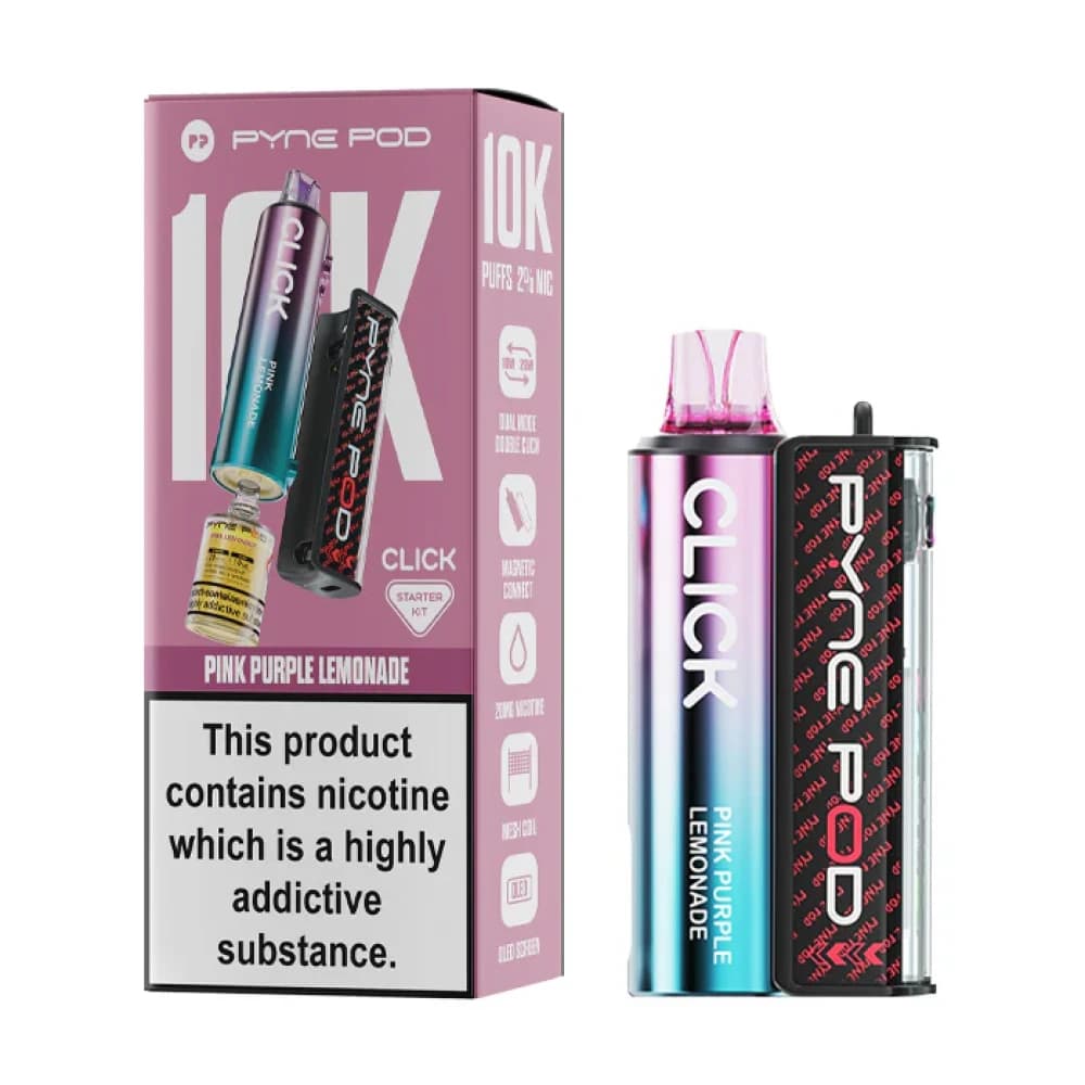 Pyne Pod Click 10k Vape Kit Box of 5