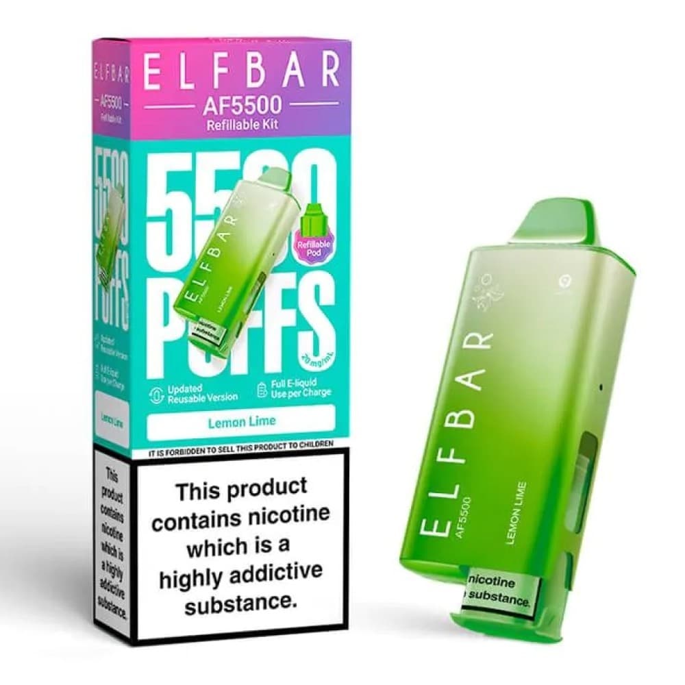 Elf Bar AF5500 Prefilled Pod Kit Box of 5