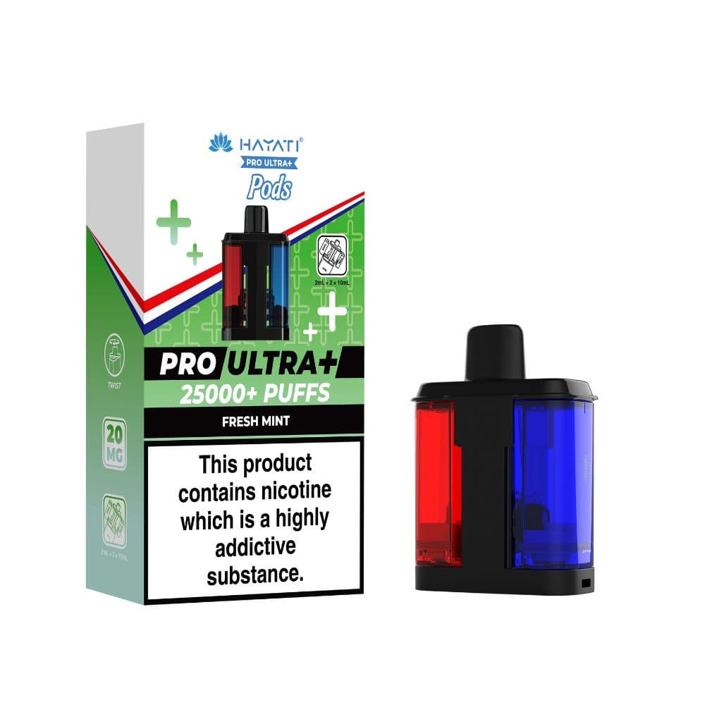  Fresh Mint Hayati Pro Ultra Plus 25K Pods Pack of 5