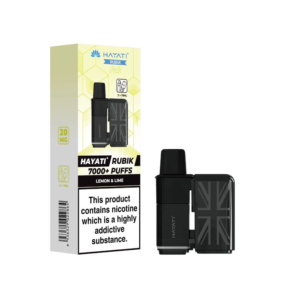  Lemon & Lime Hayati Rubik 7000 Pods Pack of 5