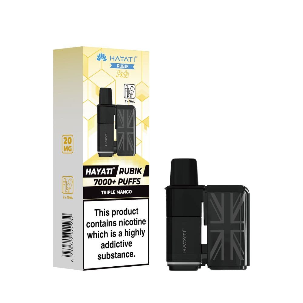  Triple Mango Hayati Rubik 7000 Pods Pack of 5