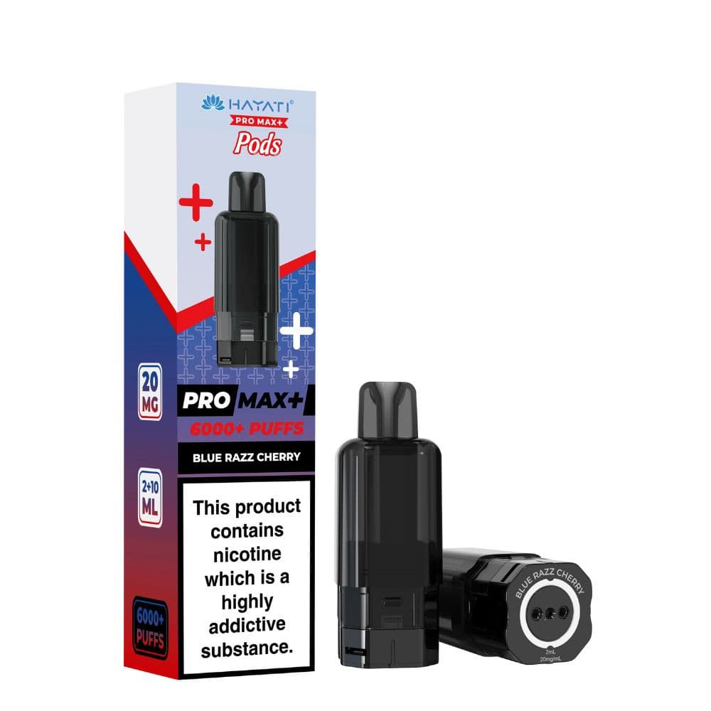  Blue Razz Cherry Hayati Pro Max Plus 6000 Pods Pack of 5