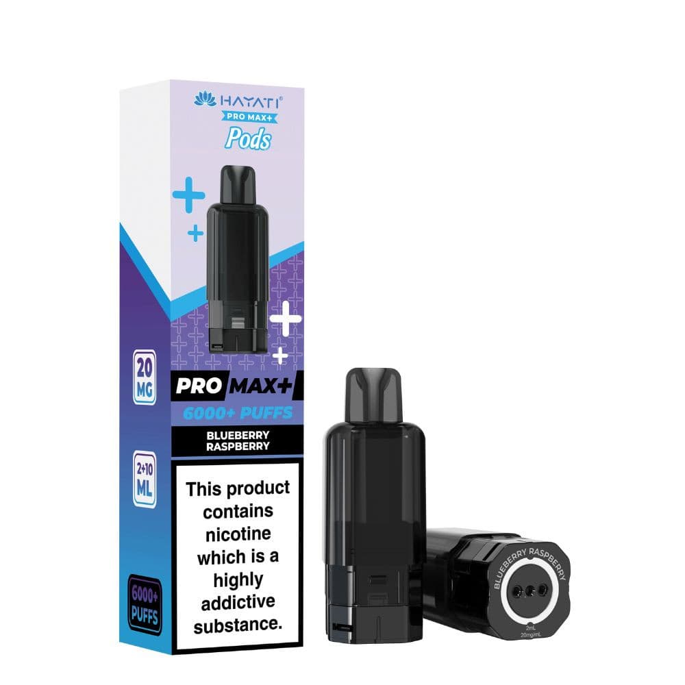  Blueberry Raspberry Hayati Pro Max Plus 6000 Pods Pack of 5