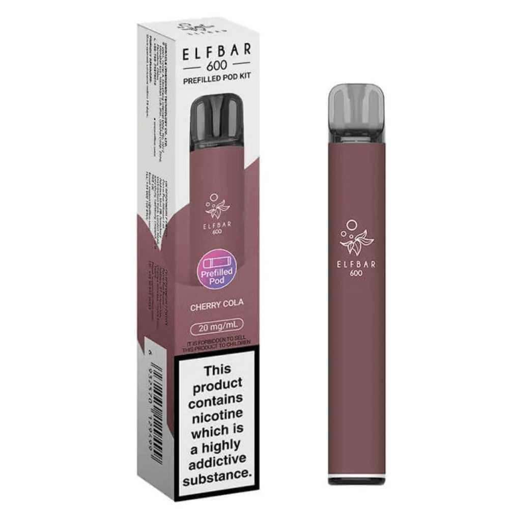 Cherry Cola Ske Crystal Original 600 Vape Kit Box of 10