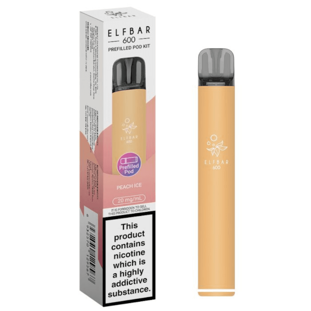  Peach Ice Ske Crystal Original 600 Vape Kit Box of 10
