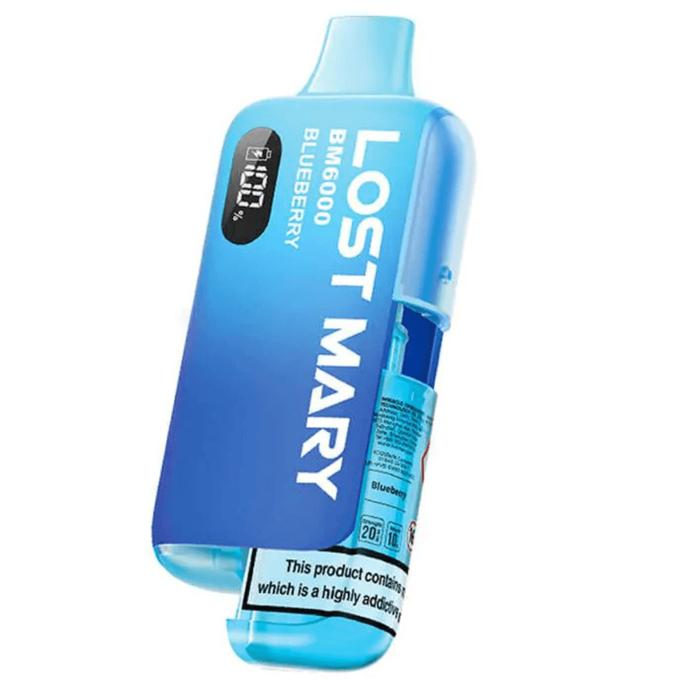  Blueberry Lost Mary Bm6000 Vape Kit Box of 5