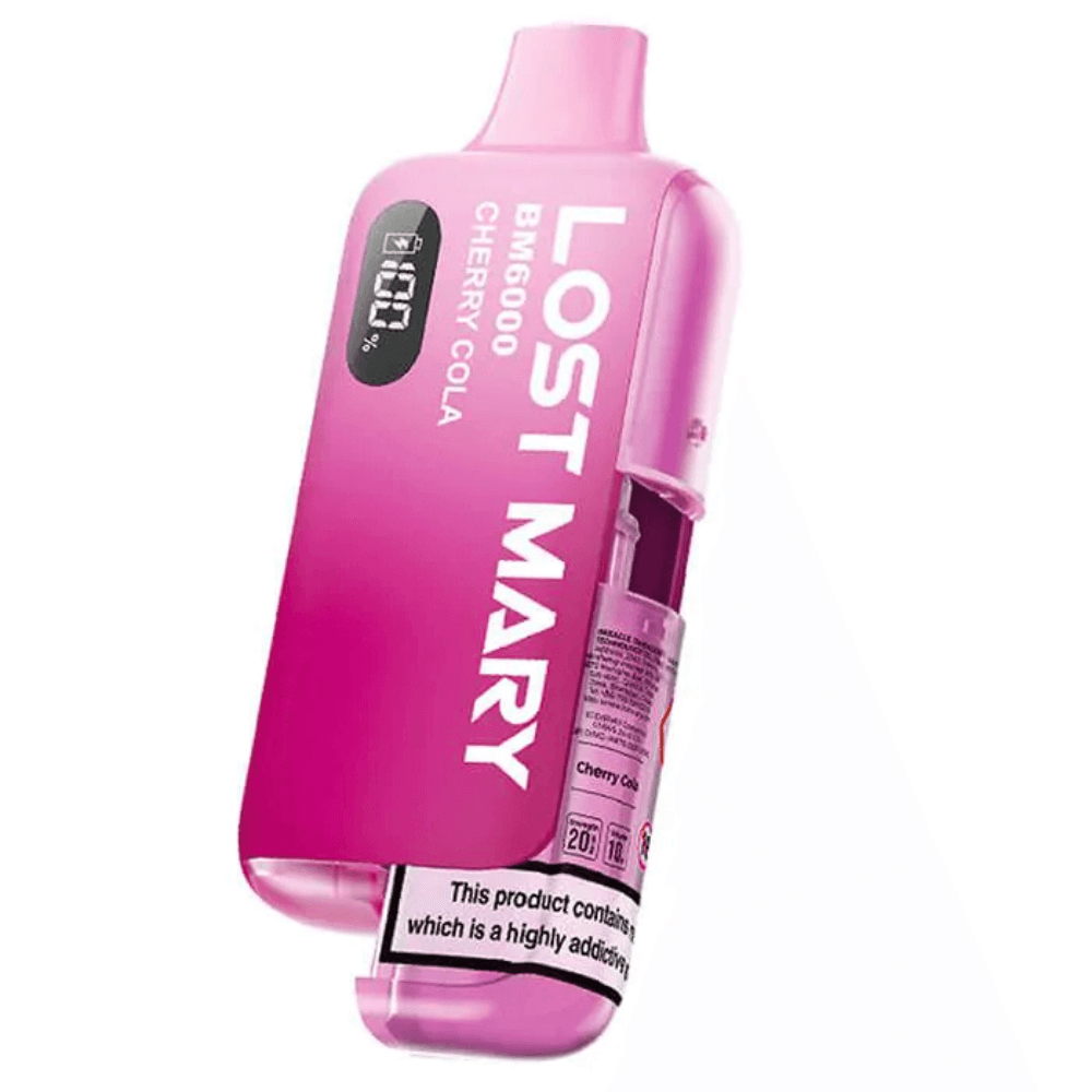 Cherry Cola Lost Mary Bm6000 Vape Kit Box of 5