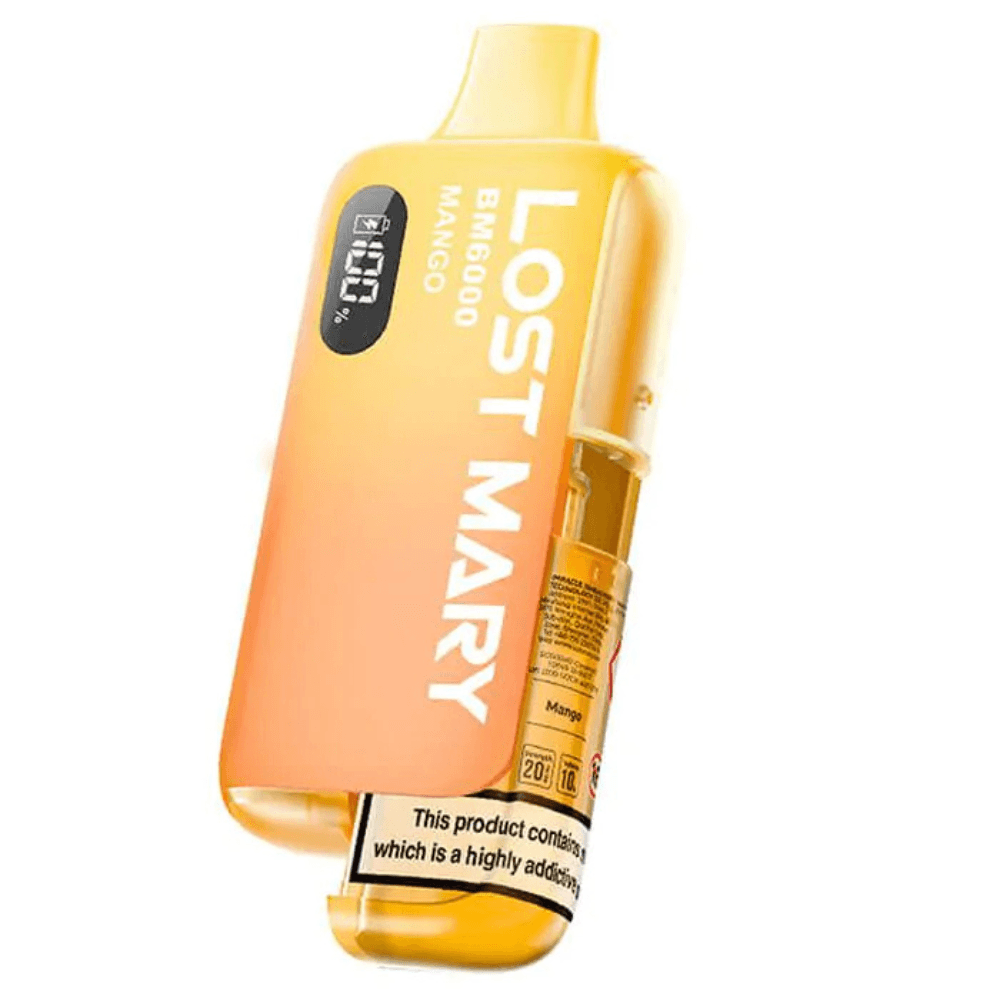  Mango Lost Mary Bm6000 Vape Kit Box of 5