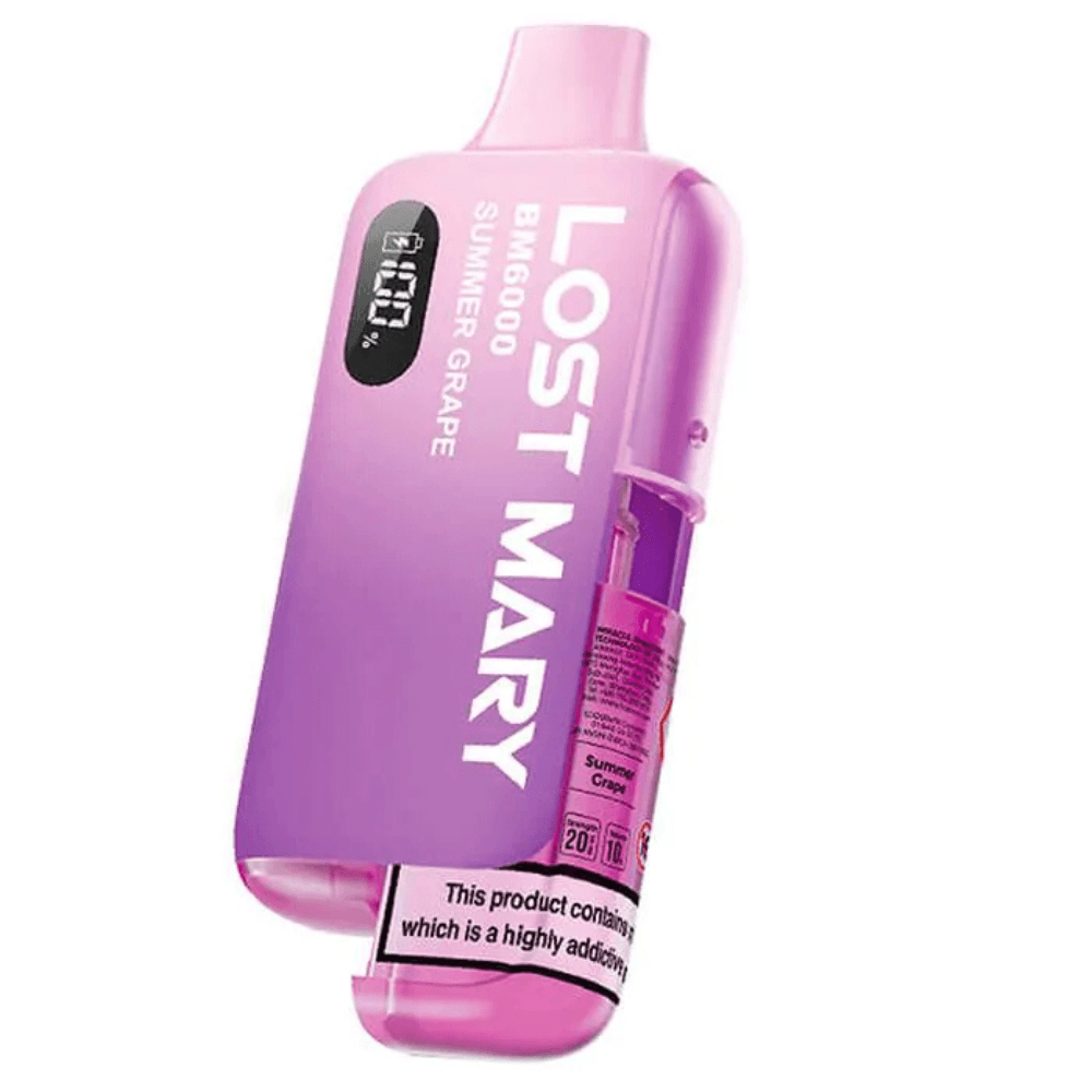  Summer Grape Lost Mary Bm6000 Vape Kit Box of 5