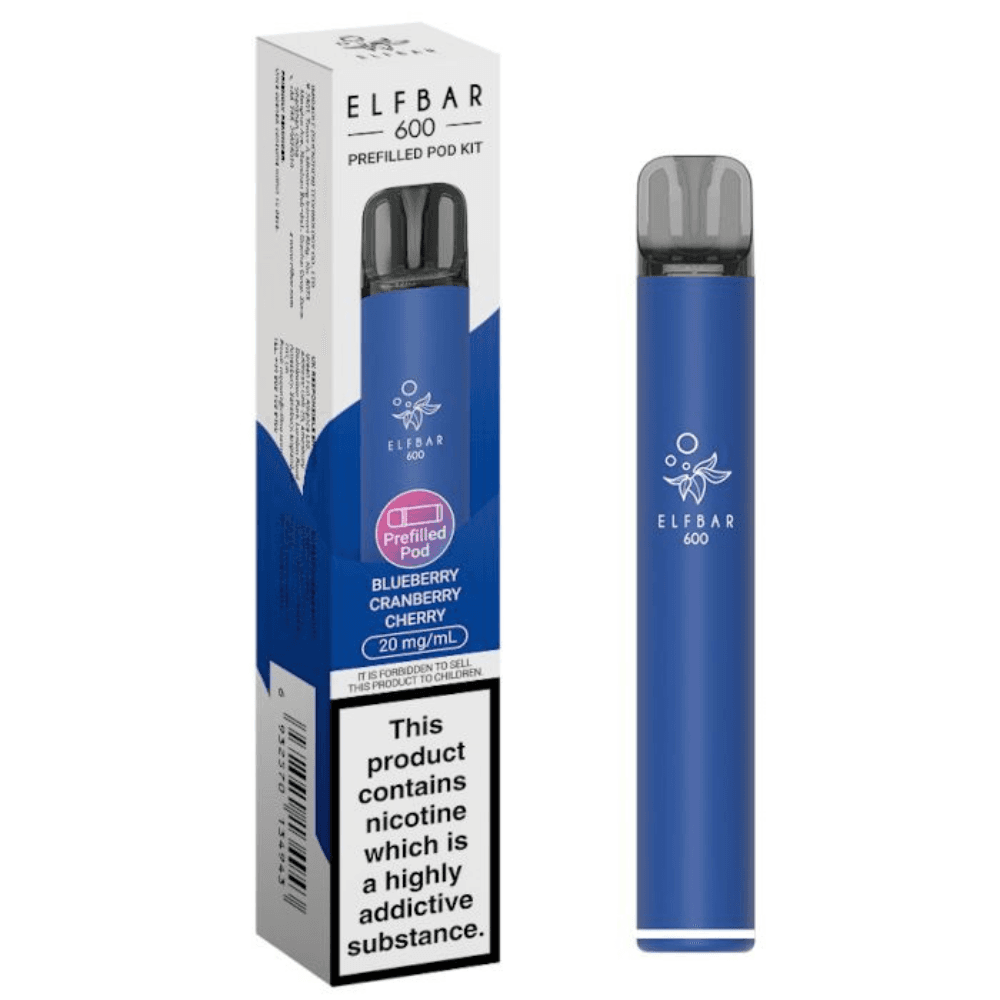  Blueberry Cranberry Cherry Ske Crystal Original 600 Vape Kit Box of 10