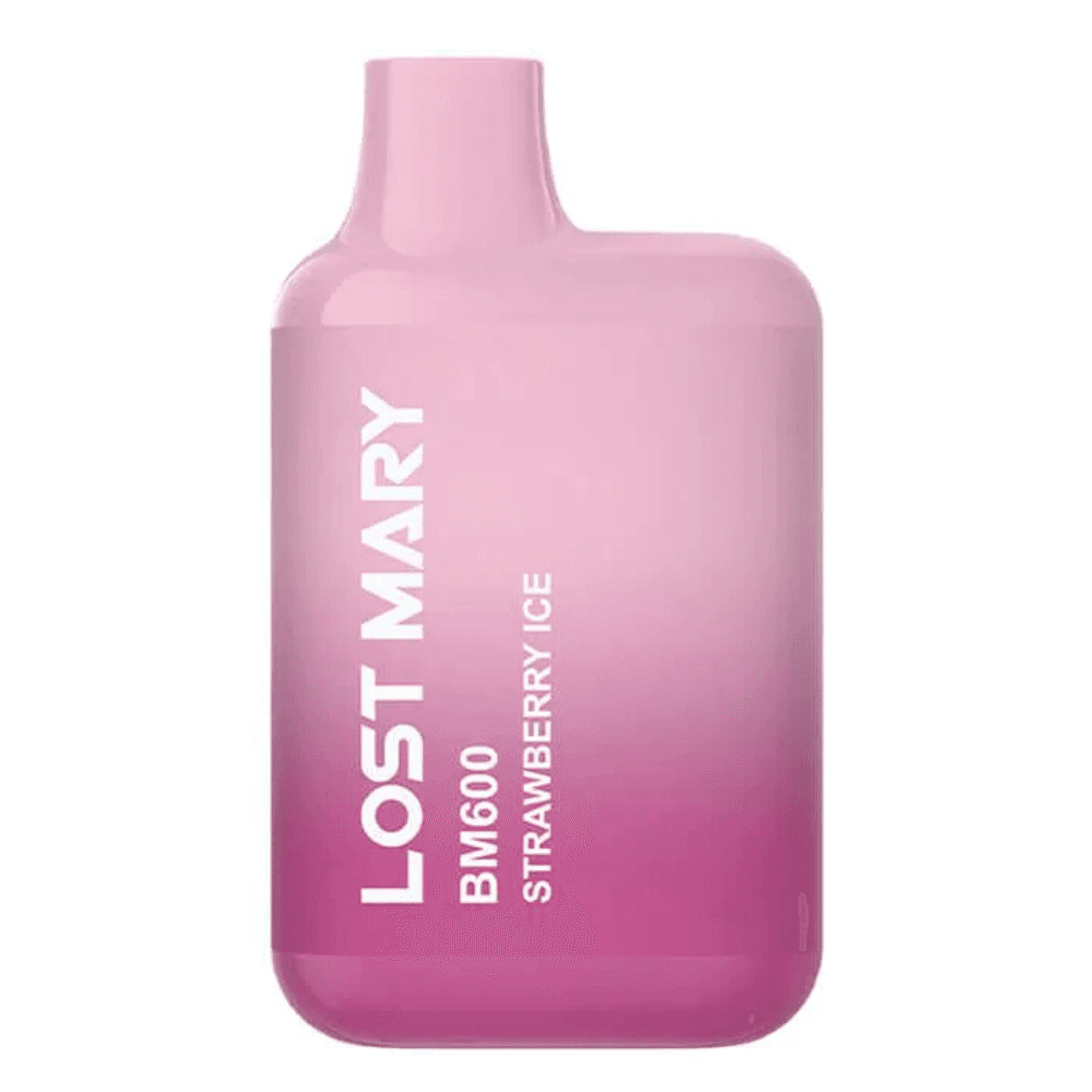  Strawberry Ice Lost Mary Bm600 Vape Kit Box of 10