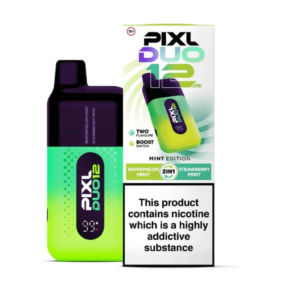  Mint Edition Pixl Duo 10k Prefilled Vape Kit Box of 5