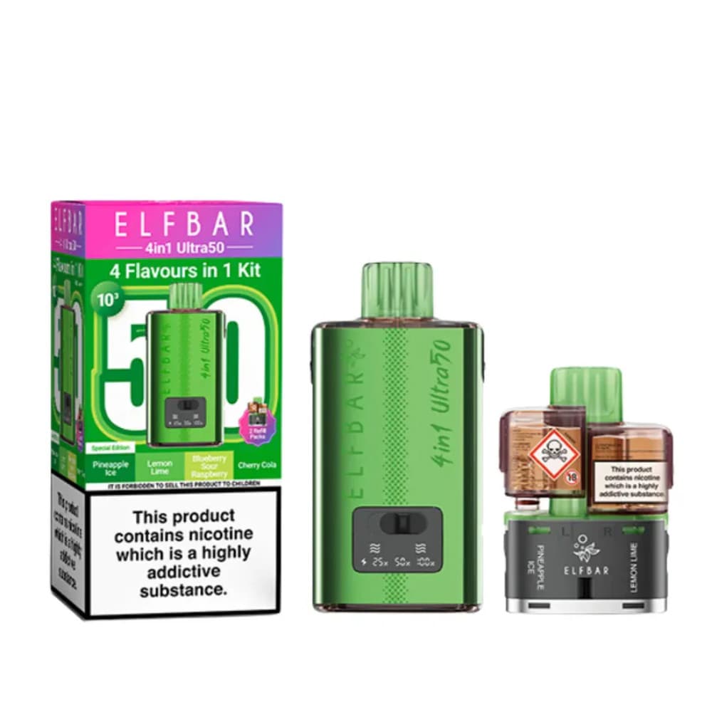  Special Edition Elf Bar Ultra 50k Vape Kit Box of 5