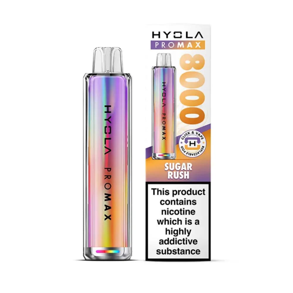  Sugar Rush Hyola Pro Max 8000 Vape Kit Box of 5