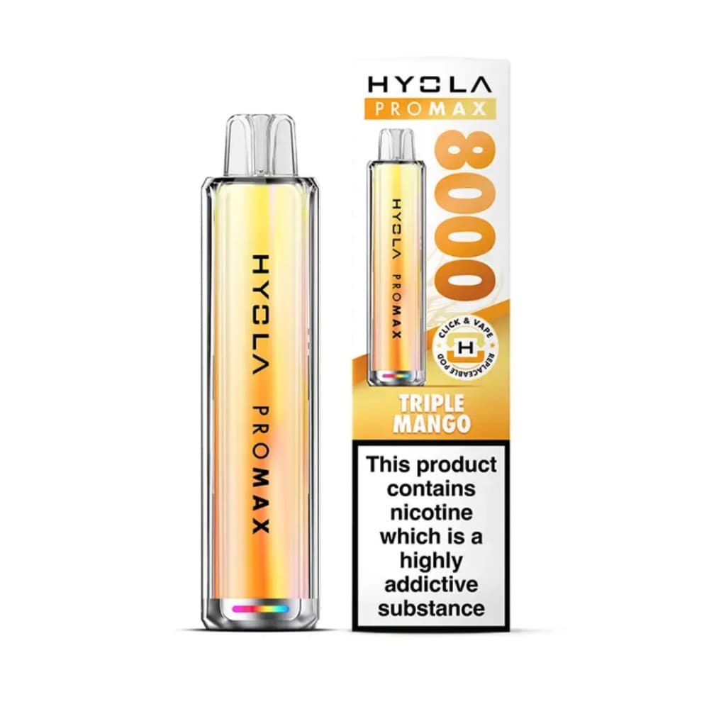  Triple Mango Hyola Pro Max 8000 Vape Kit Box of 5