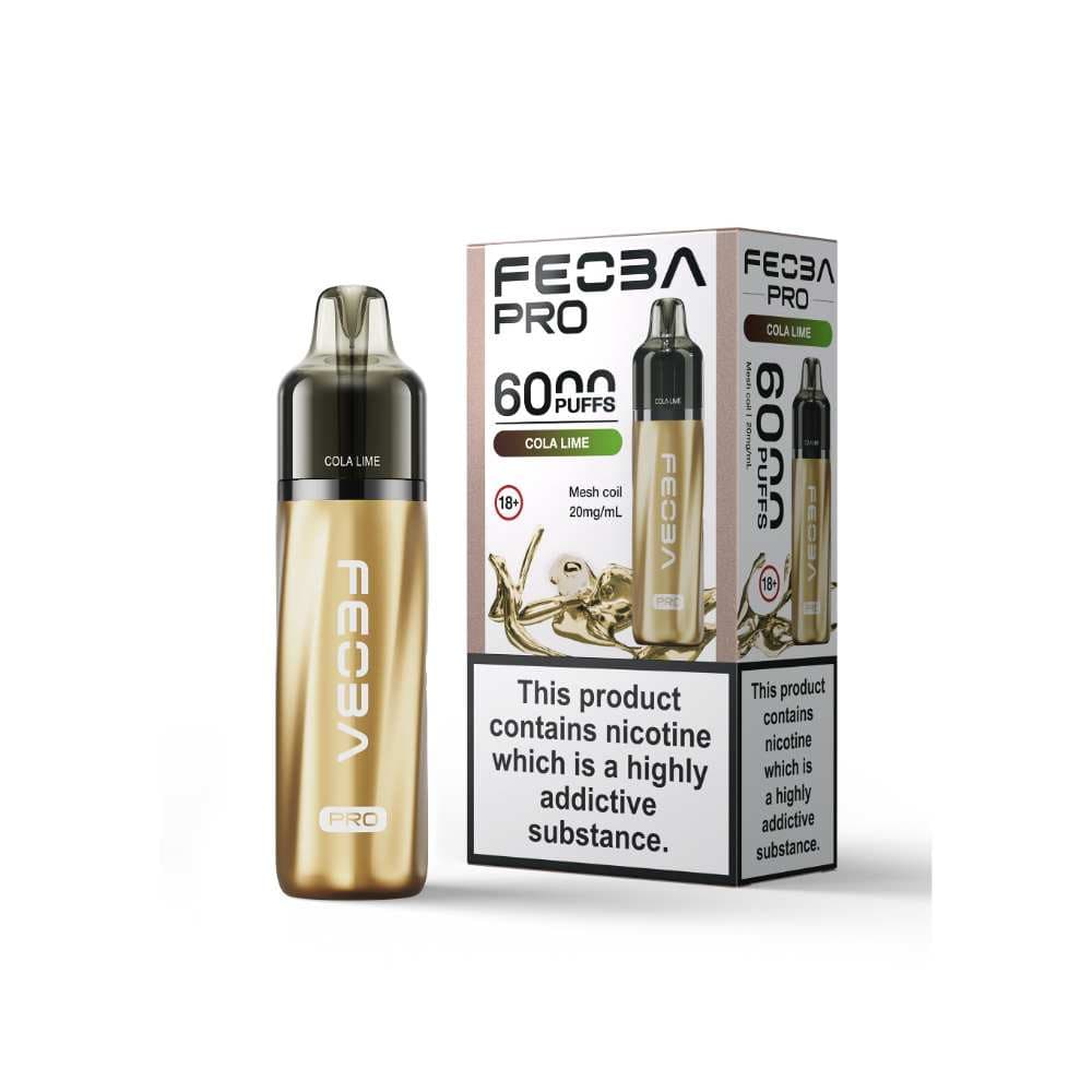  Cola Lime Feoba Pro Plus 6000 Vape Kit Box of 5