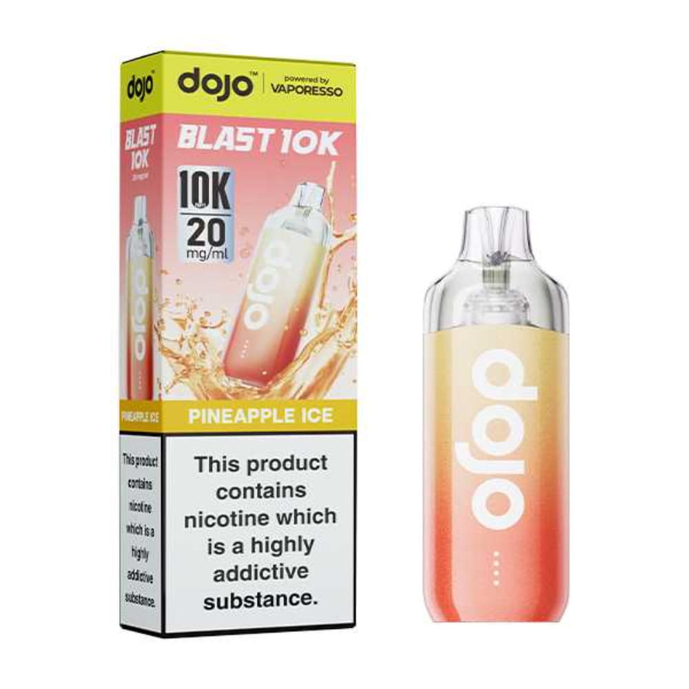  Pineapple Ice Vaporesso Dojo Blast 10k Vape Kit Box of 5