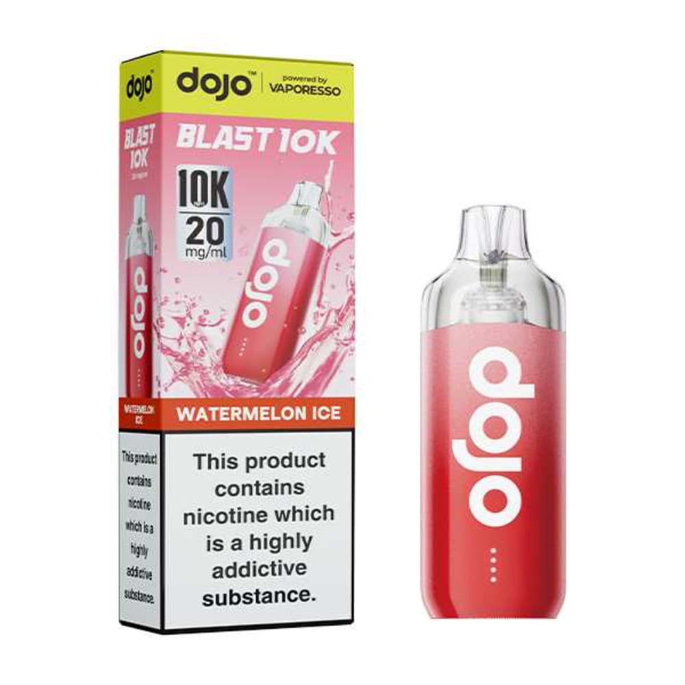  Watermelon Ice Vaporesso Dojo Blast 10k Vape Kit Box of 5
