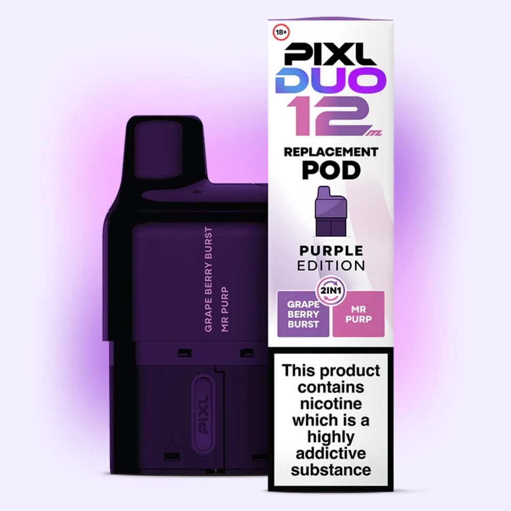  Purple Edition PIXL Duo 10k Pods Pack of 5