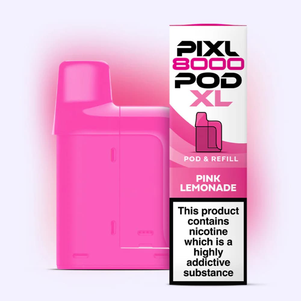  Pink Lemonade Pixl 8000 Prefilled Pods Pack of 5