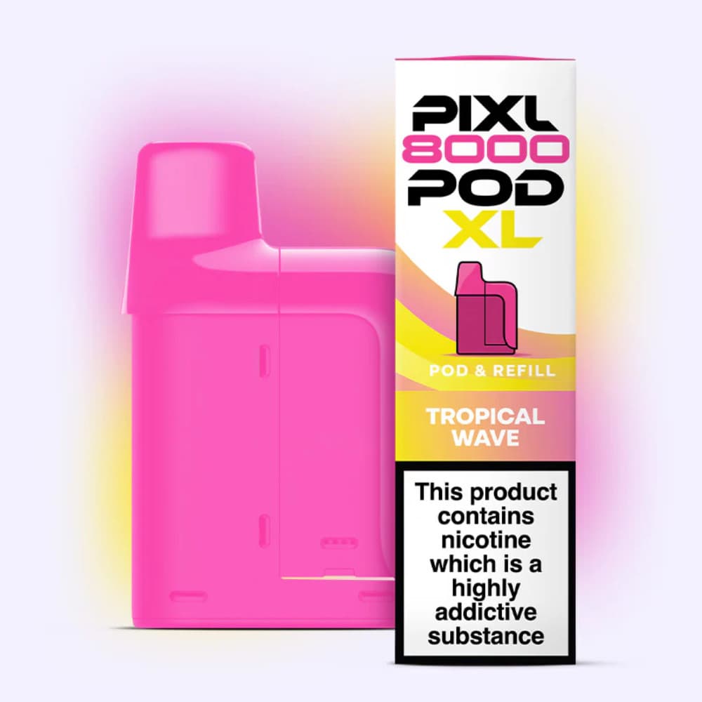  Tropical Wave Pixl 8000 Prefilled Pods Pack of 5