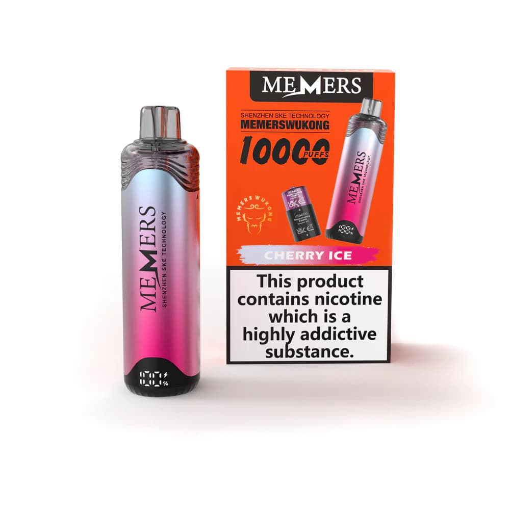  Cherry Ice Memers Wukong V10000 Vape Kit Box of 5