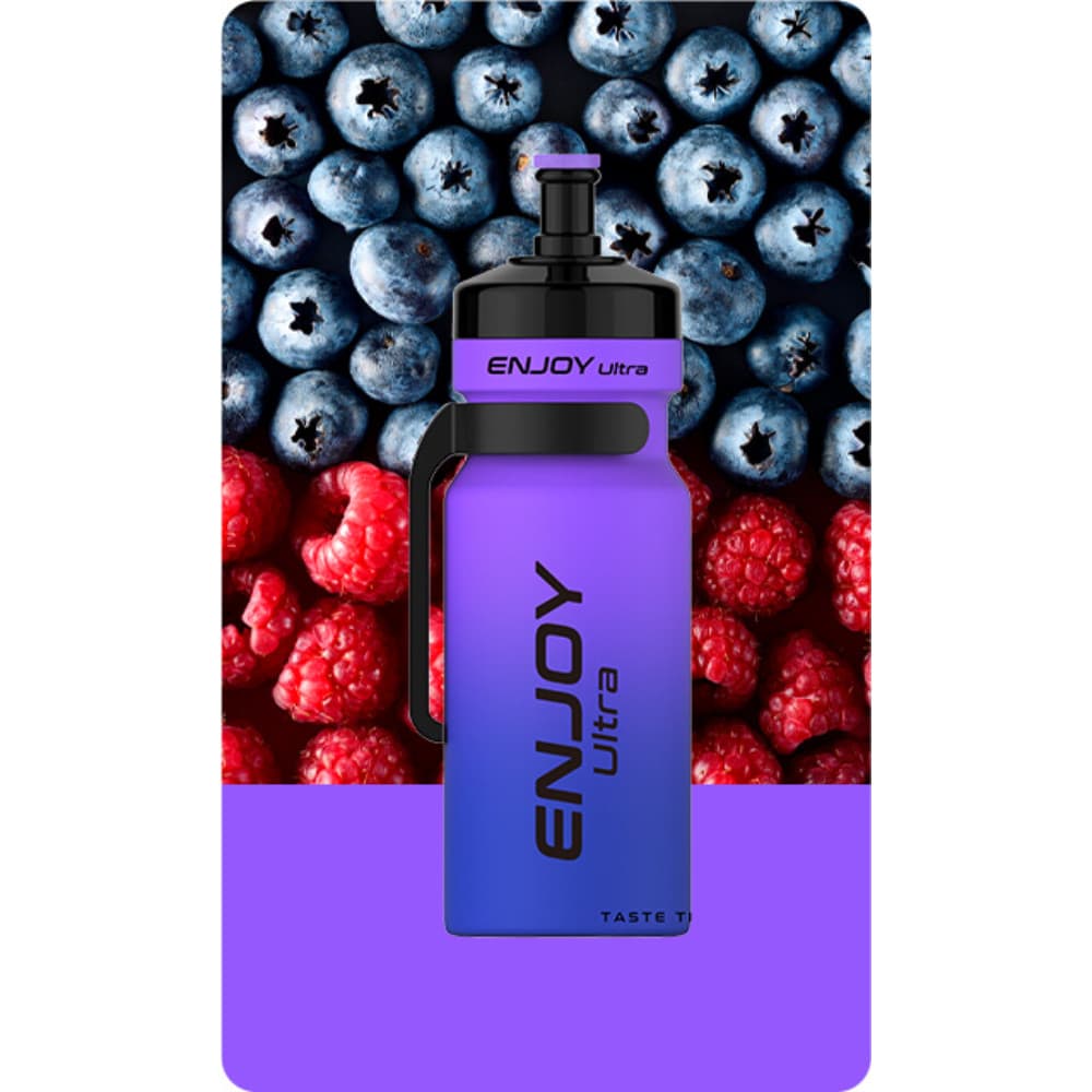  Blueberry Raspberry Enjoy Ultra 9000 Vape Kit Box of 10