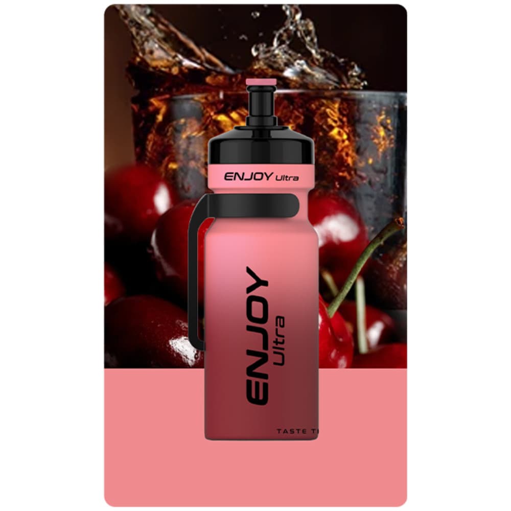  Cherry Cola Enjoy Ultra 9000 Vape Kit Box of 10