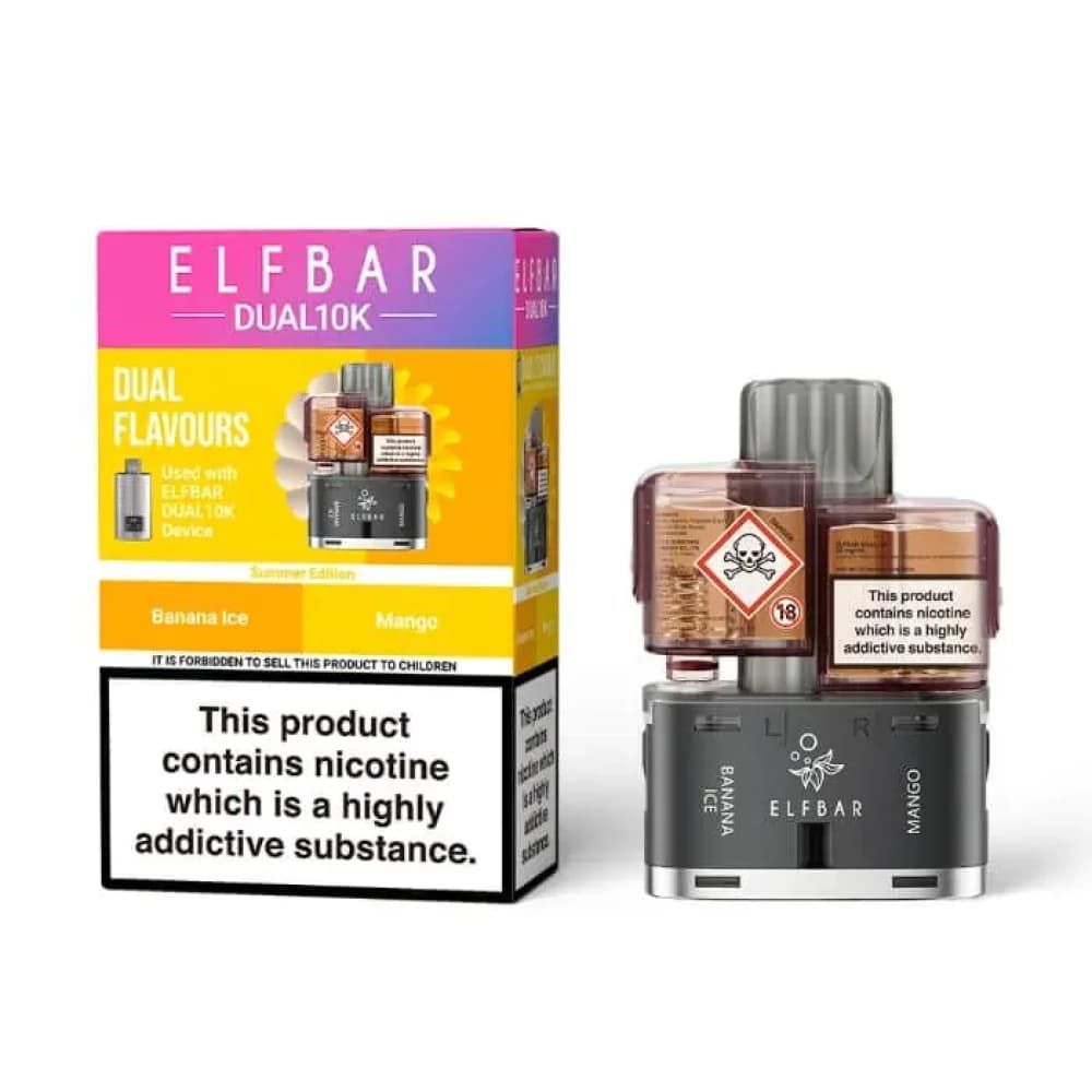  Summer Edition Elf Bar Dual 10k Pods Pack of 5