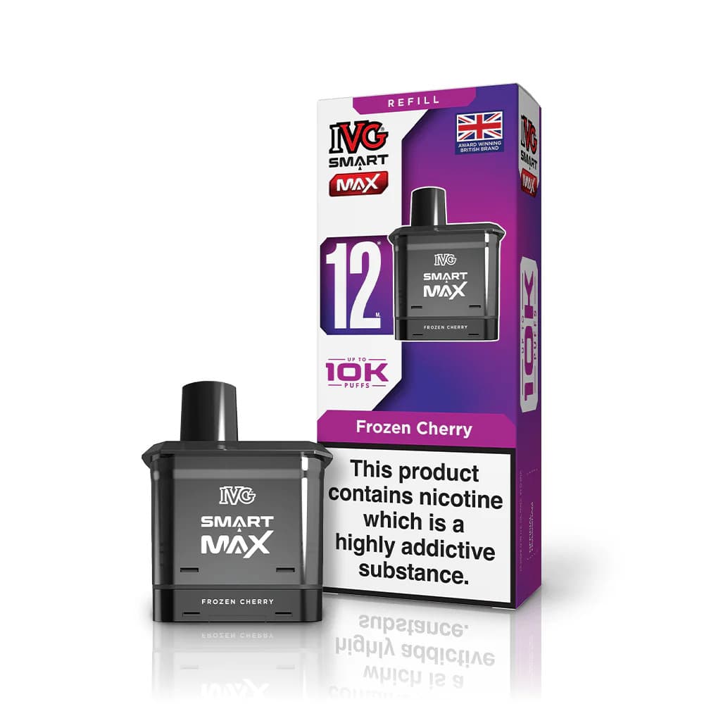  Frozen Cherry IVG Smart Max 10k Pods Pack of 5 | Refill Containers