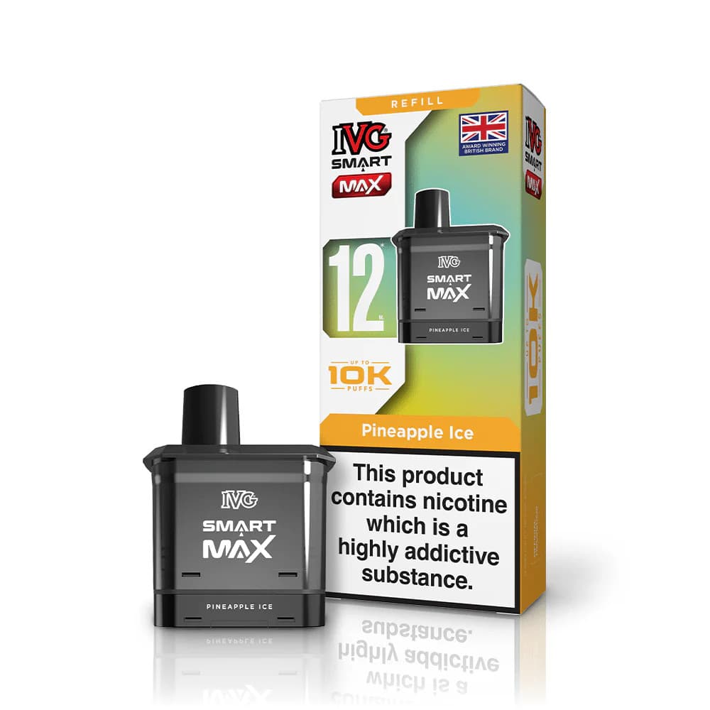  Pineapple Ice IVG Smart Max 10k Pods Pack of 5 | Refill Containers