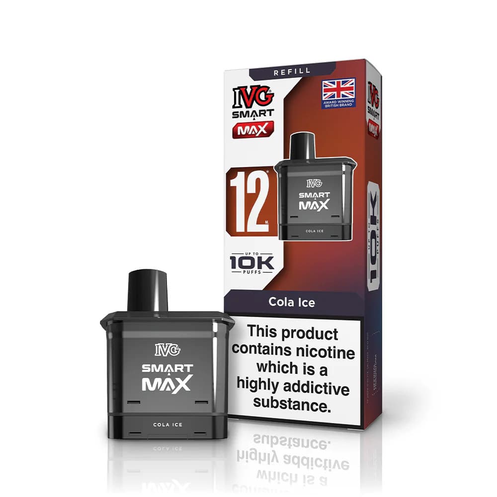  Cola Ice IVG Smart Max 10k Pods Pack of 5 | Refill Containers