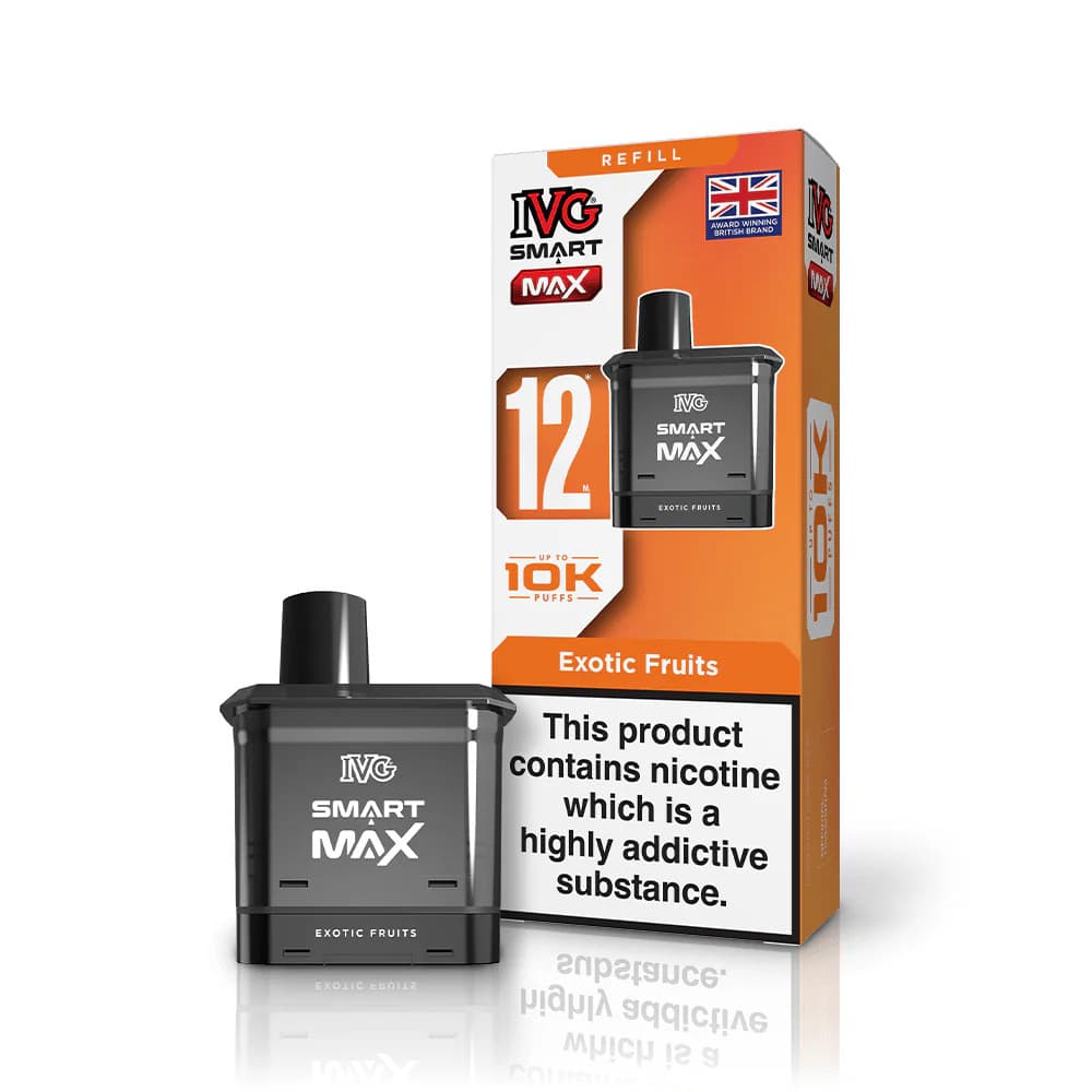  Exotic Fruits IVG Smart Max 10k Pods Pack of 5 | Refill Containers