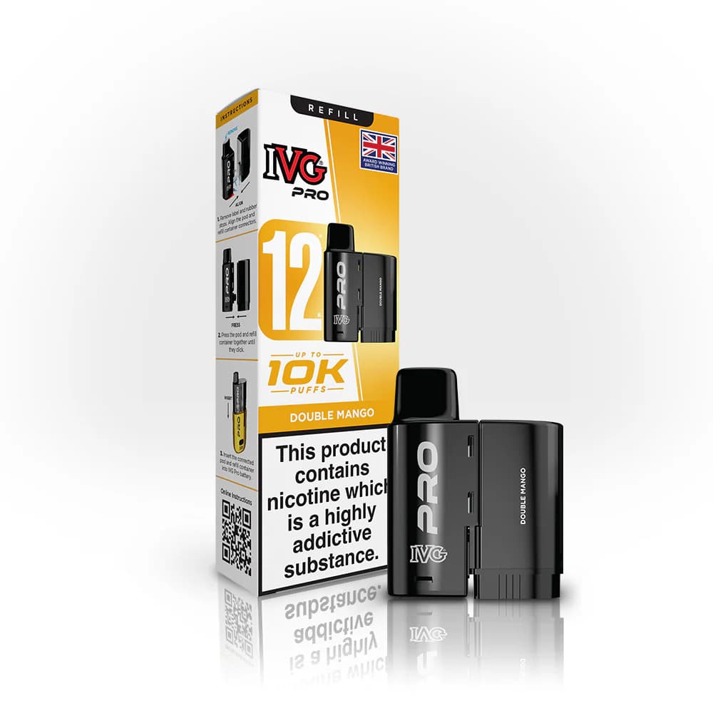  Double Mango IVG Pro 10K Pods Pack of 5 | Refill Containers