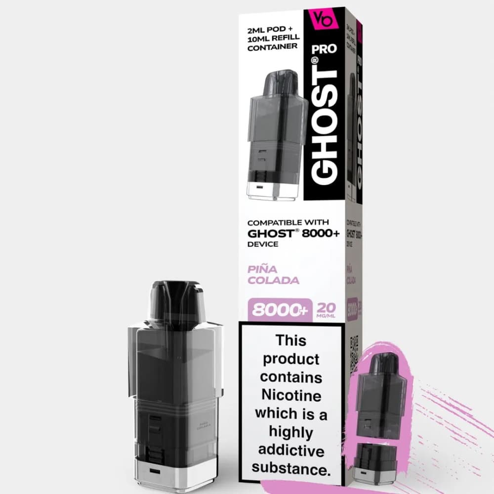  Pina Colada Ghost Pro 8000 Pods Pack of 5