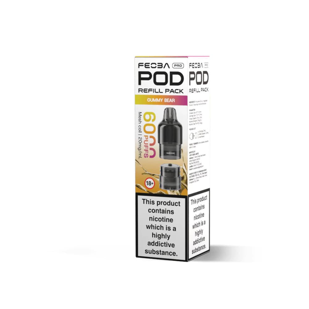  Gummy Bear Feoba Pro Plus 6000 Pods Pack of 5