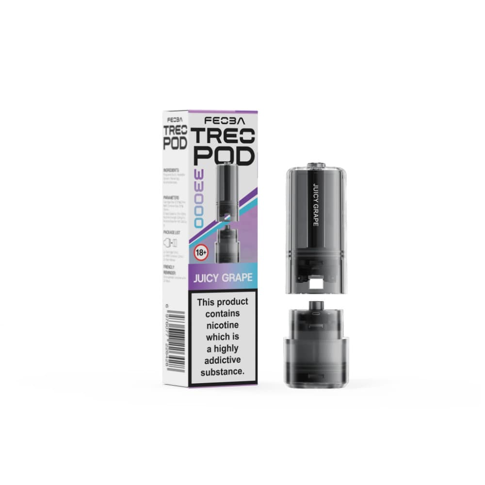  Juicy Grape Feoba Treo 33k Pods Pack of 5