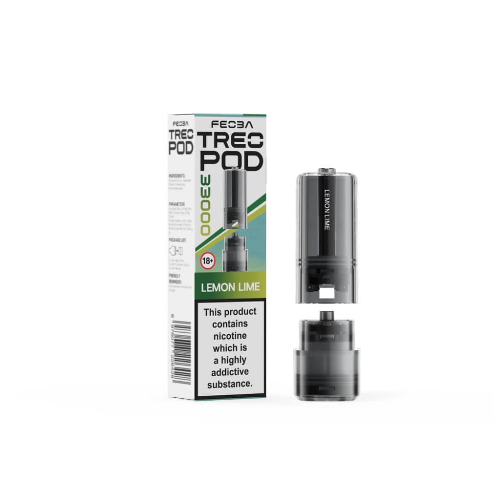  Lemon Lime Feoba Treo 33k Pods Pack of 5