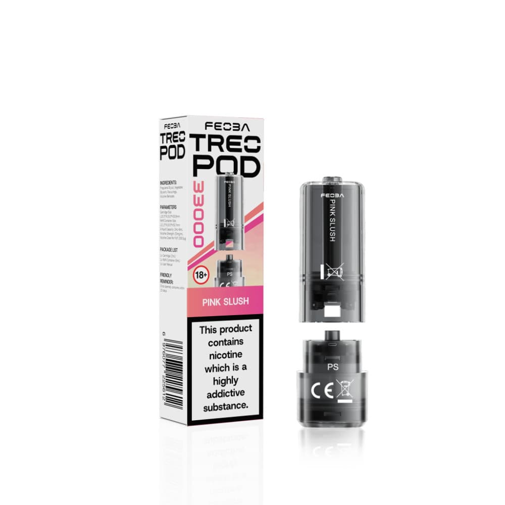  Pink Slush Feoba Treo 33k Pods Pack of 5