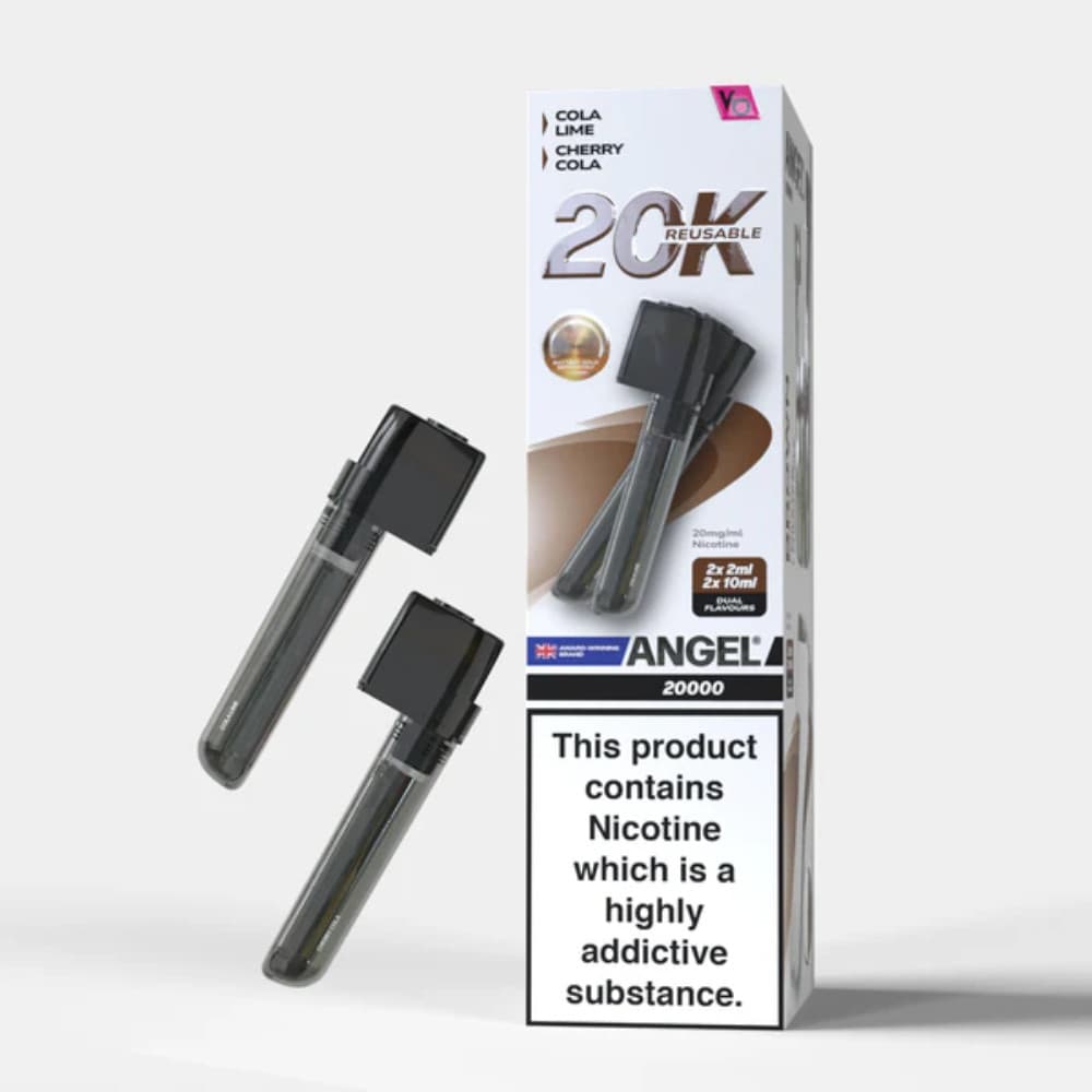  Brown Edition Vapes Bars Angel 20k Pods Pack of 10