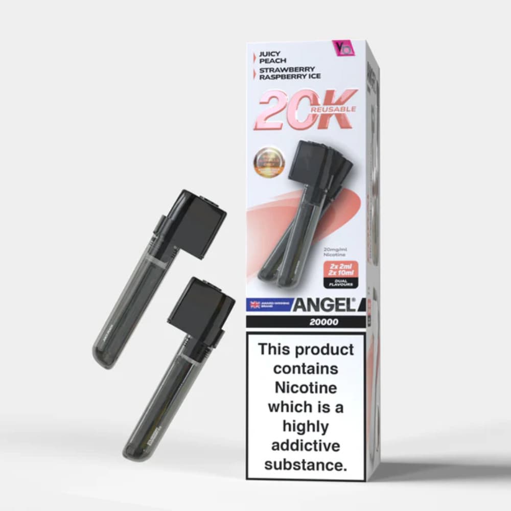  Coral Edition Vapes Bars Angel 20k Pods Pack of 10