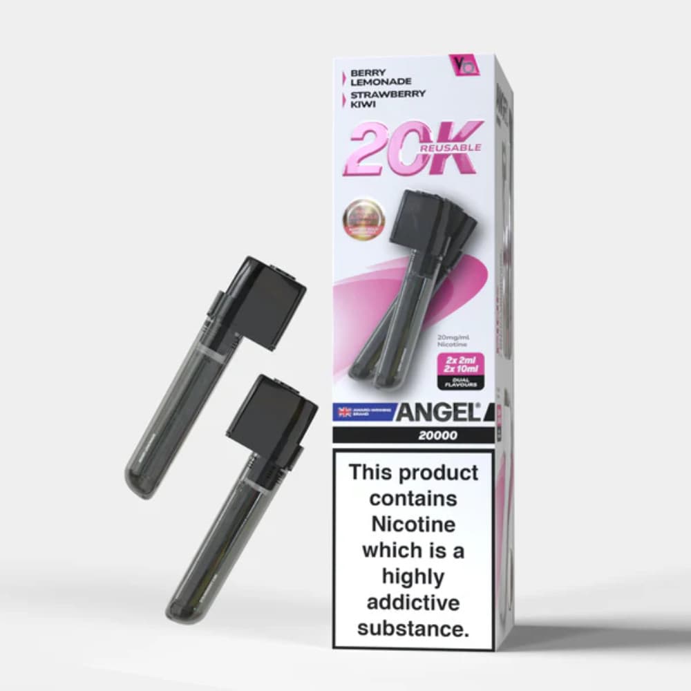  Pink Edition Vapes Bars Angel 20k Pods Pack of 10
