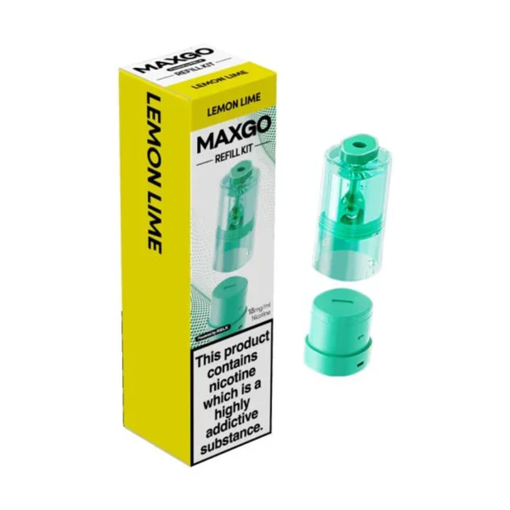  Lemon Lime Relx Maxgo 33k and 12k Pods Pack of 5