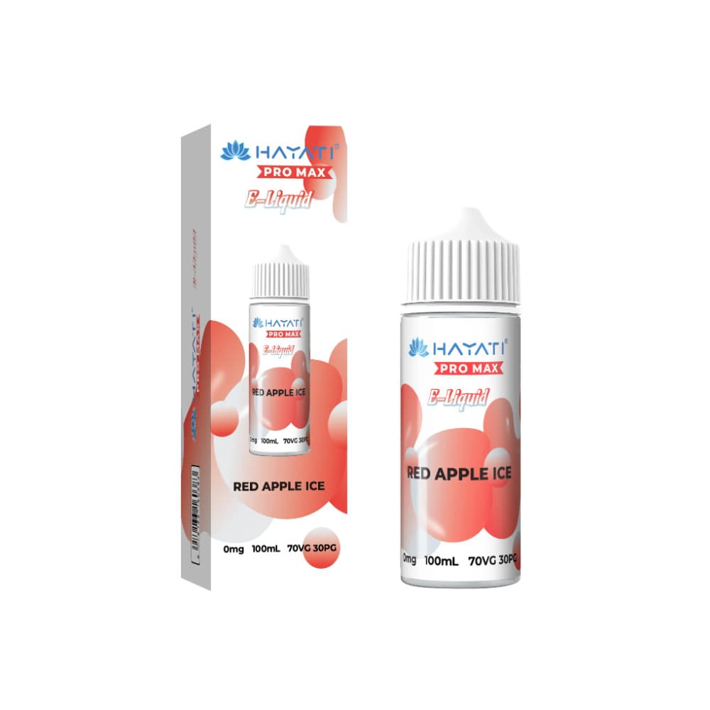  Red Apple Ice Hayati Pro Max 100ml E-Liquids 70/30